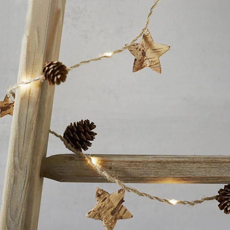 СВЕТОДИОДНАЯ Гирлянда в виде соснового конуса светодиодная сказочная гирлянда с