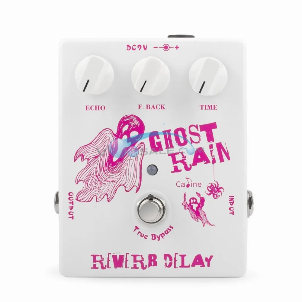 2 шт. CP 41 Caline Ghost Rain Reverb задержка гитарного эффекта педаль с корпусом из