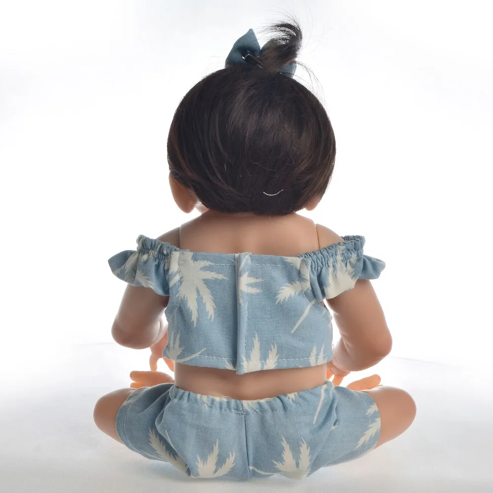 KEIUMI Модная Кукла Reborn Baby силиконовый Полный тело Реалистичная принцесса девочка