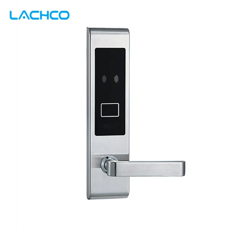 LACHCO электронный RFID дверной замок с ключом для офиса квартиры дома отель защелка