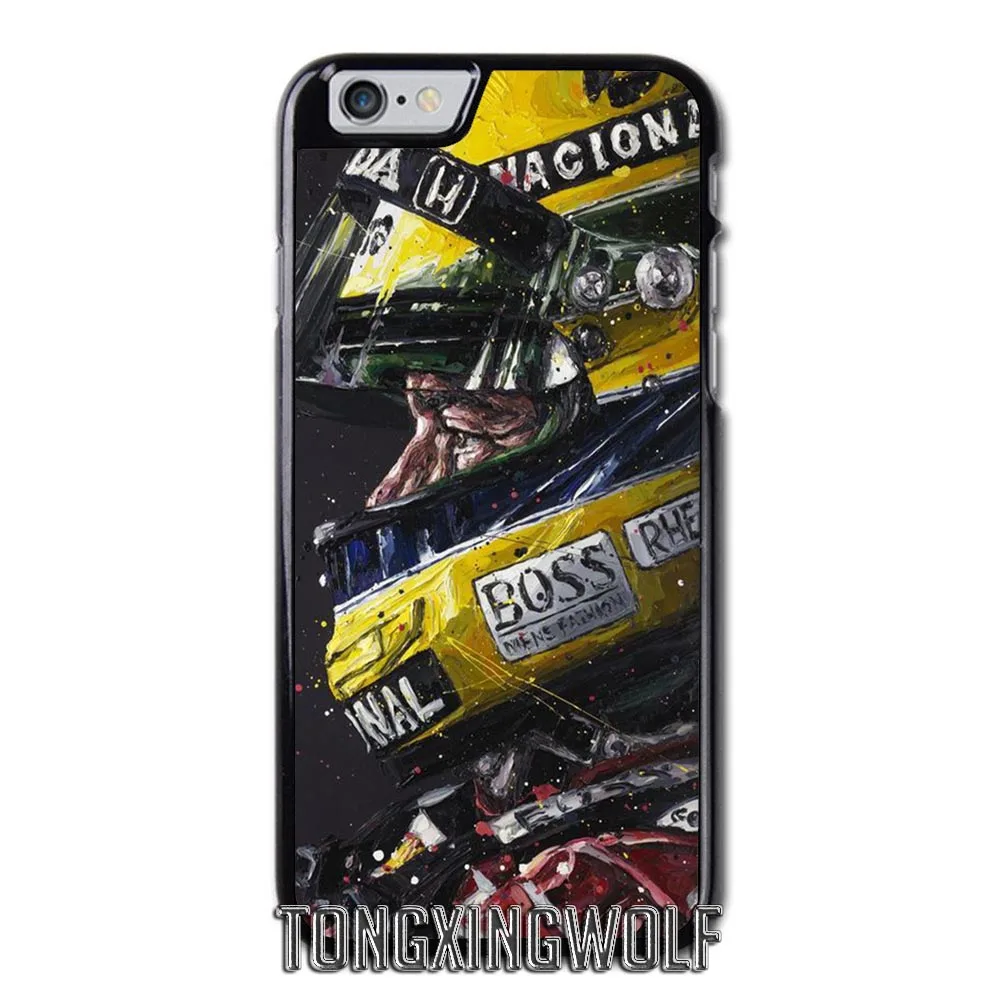 Айртон Сенна Racing логотип Чехол для OnePlus 3 т 5 XiaoMi Redmi Note 4x 5S S 4A Плюс 6 sony XA1 ультра XZ1 XZ2