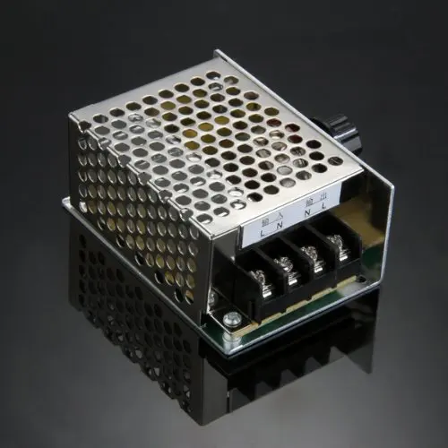 Регулятор напряжения регулятор скорости диммер scr + оболочка AC 220V 4000W |