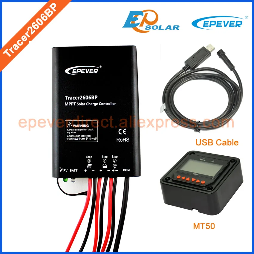 Tracer2606BP 2017 Новый BP серии EPsolar продукт 12В 24В автоматическая работа панели солнечных