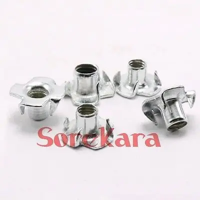 

Метрические Технические 4 зубчатые Т-образные гайки, Слепые Гайки, оцинкованная сталь