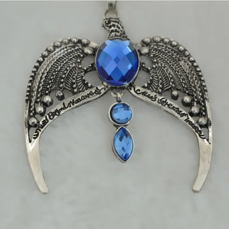 Подарок на Хэллоуин день рождения Королевская корона Ravenclaw ожерелье волшебник