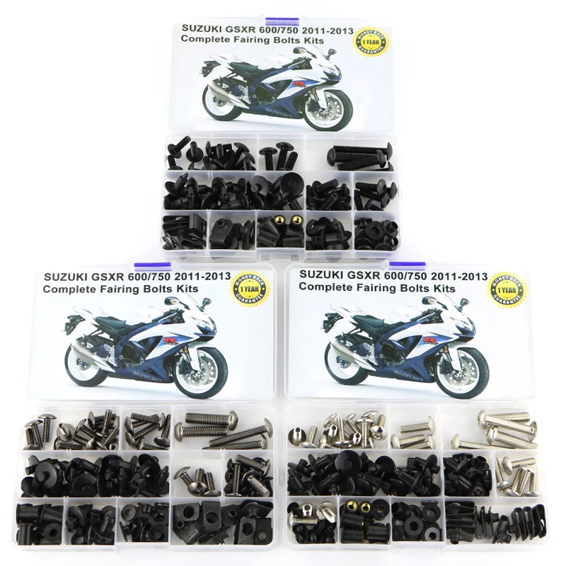 Подходит для Suzuki GSXR600 GSXR 750 GSX R600 R750 2011 2016 мотоциклетные полный обтекатель Болты