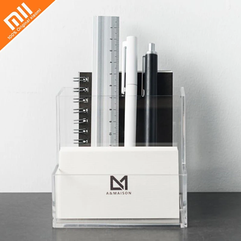 Оригинальная настольная коробка для хранения xiaomi Mijia A & House прозрачный материал