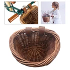 Детская винтажная стандартная корзина, 16-дюймовые велосипедные балансирующие автомобильные корзины, корзина для велосипеда, скутера, Детская велосипедная корзина, пластиковая сумка