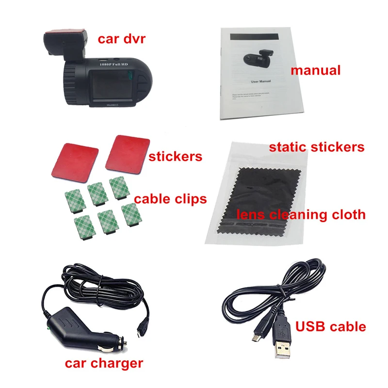Обновленная версия! Автомобильный видеорегистратор Mini 0801S AIT8328P OV2710 HD 1080P с GPS|car