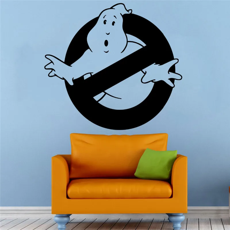 Ghostbusters Наклейка на стену с героями комиксов Hero виниловые наклейки для детской