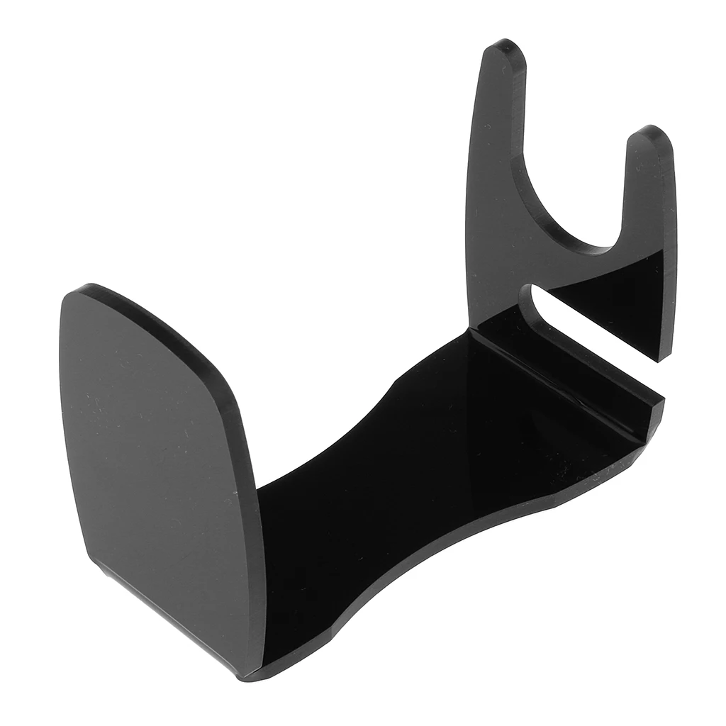 Premium Shaving Brush Holder Razor Stands Salon Arcylic Drip Stand For Men Mug Black | Красота и здоровье