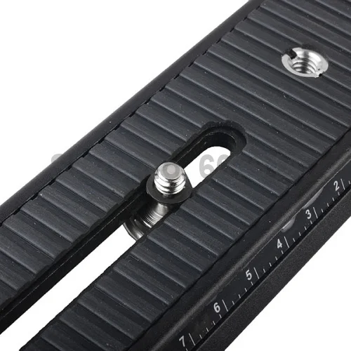 Рельсовый слайдер для макросъемки LP-03 с передвижным диапазоном 250 мм и 2-сторонним