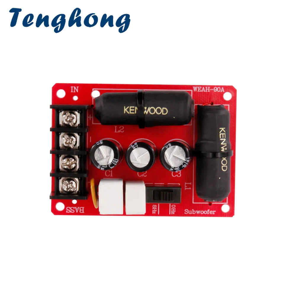 Tenghong Audio Speaker Crossover 200W 4/8Ohm Solderless Bass Woofer Frequency Divider Boards For Home Theater DIY |