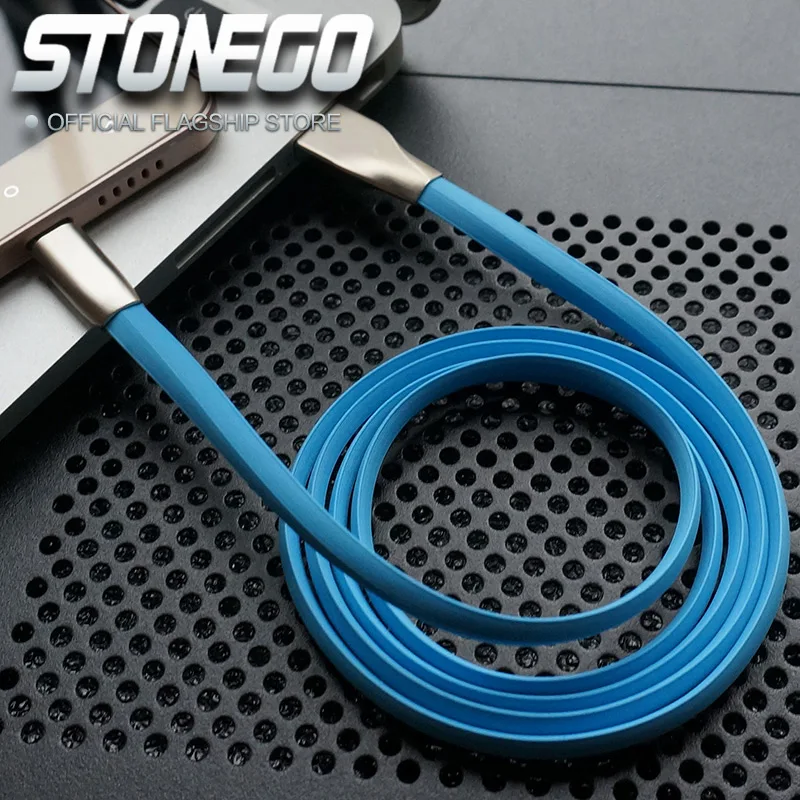 STONEGO Micro USB кабель/TYPE-C кабель для синхронизации данных и передачи данных Android USB зарядный кабель для samsung Xiaomi huawei Microusb шнур