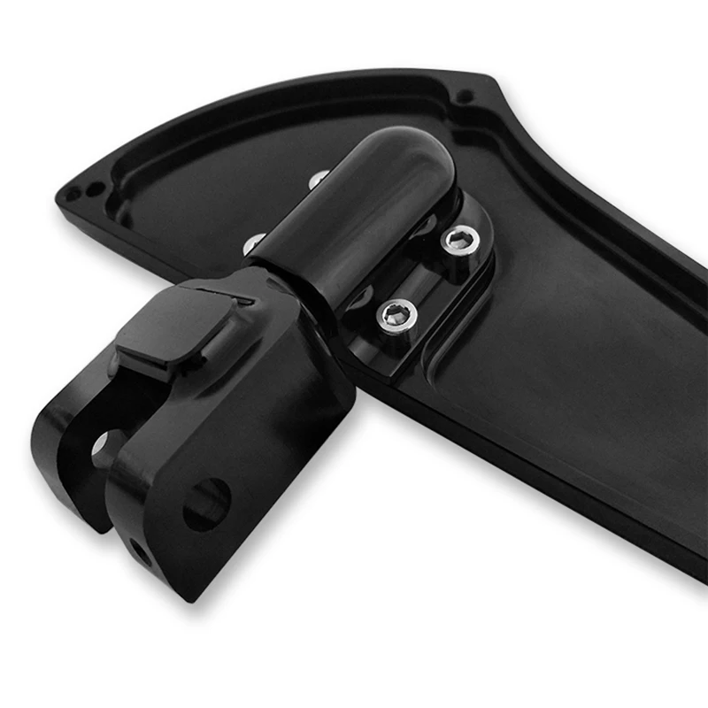 Подножка для мотоцикла подножка Мото части CNC En алюминиевый Noir хром Pour Chef Indien Black