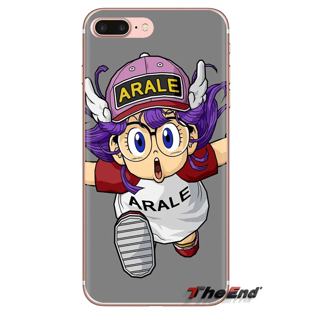 For Xiaomi Mi3 Samsung A10 A30 A40 A50 A60 A70 Galaxy S2 Note 2 Grand Core Prime TPU Skin Cover anime Dr Slump Arale little girl |