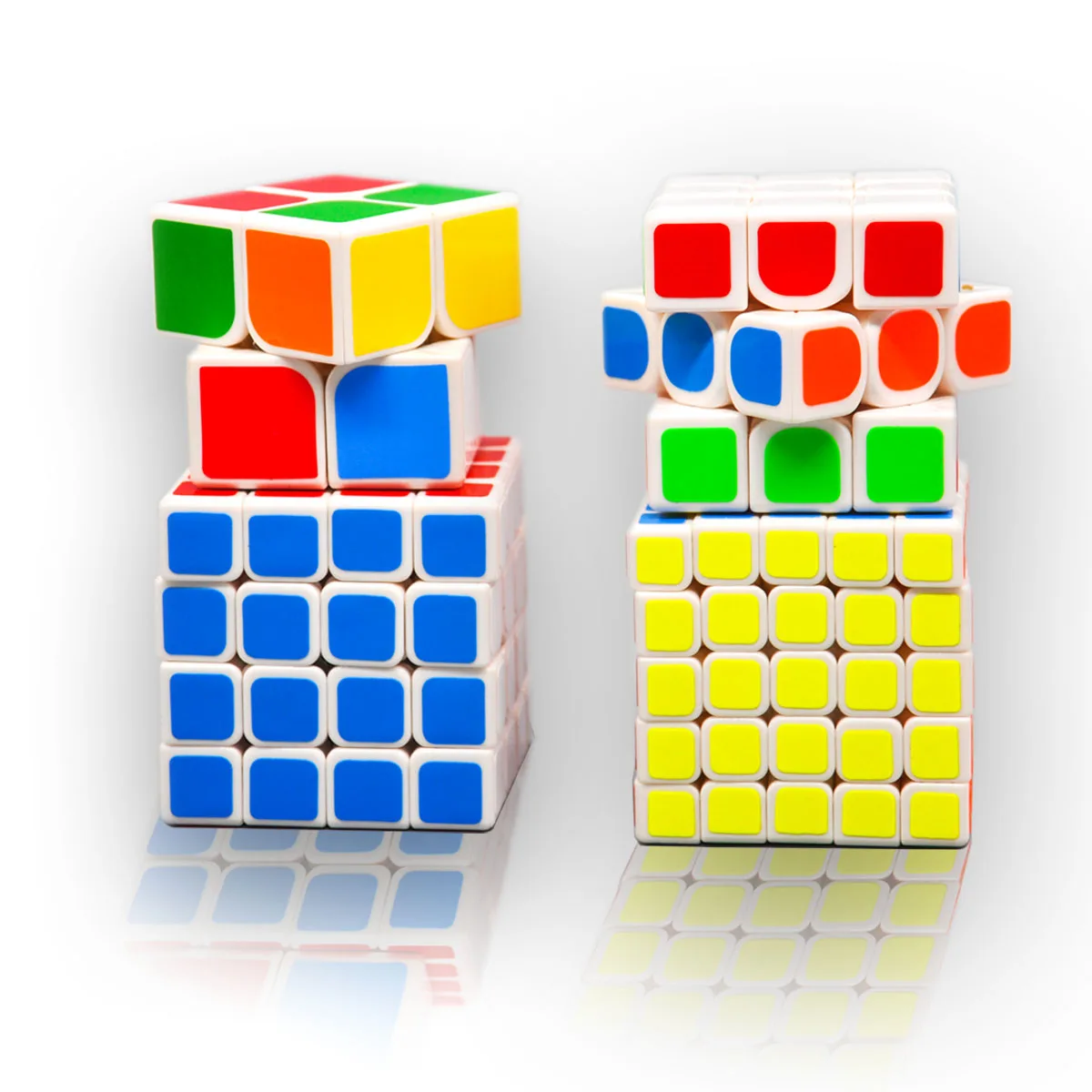 Diansheng 2x2 3x3 4x4 5x5 волшебный куб скоростной головоломка набор из 4 предметов