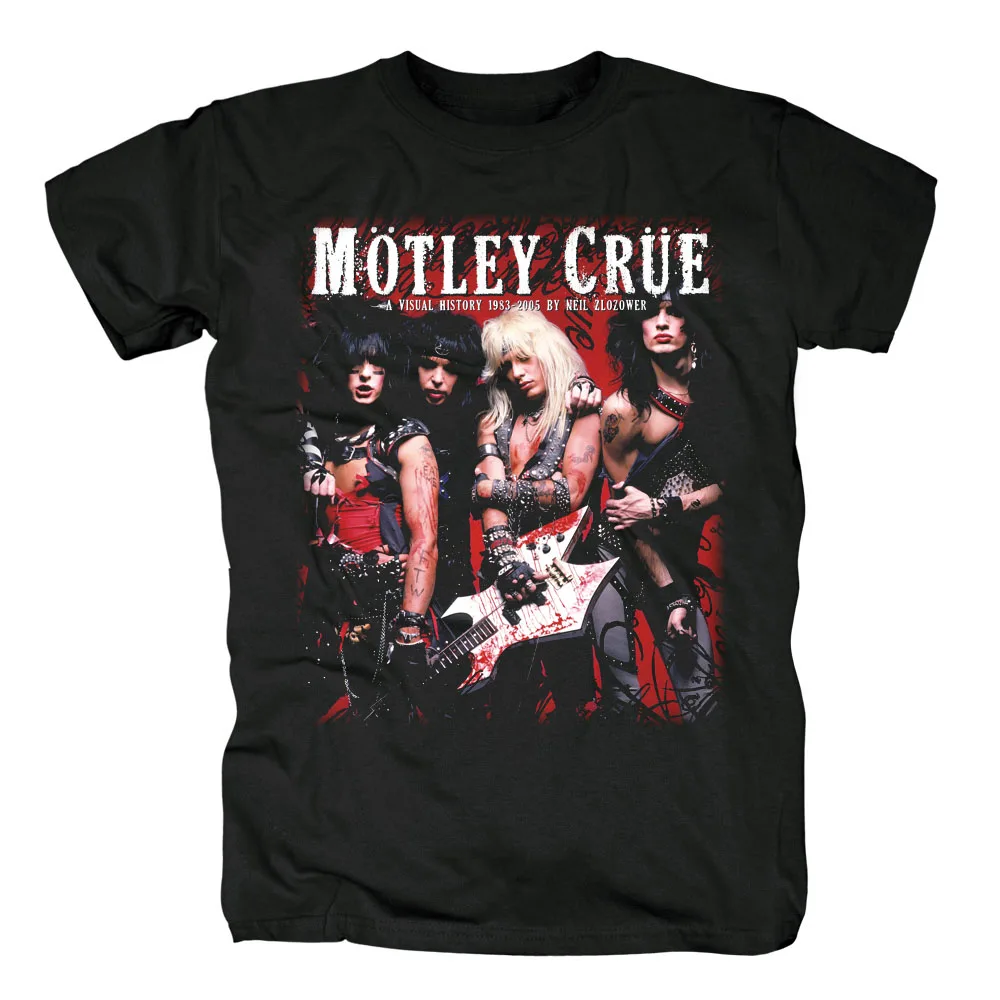 Bloodhoof Motley Crue винтажный рок тяжелый металл группа тур t-shirt Азиатский размер
