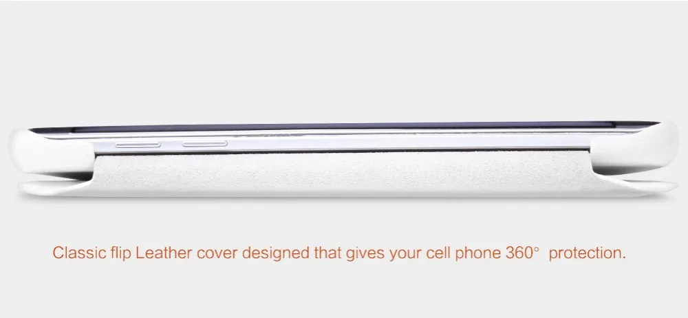 Кожаный чехол для мобильного телефона Nillkin Qin серии s для samsung Galaxy S7 Edge, роскошный флип-чехол с умным окошком