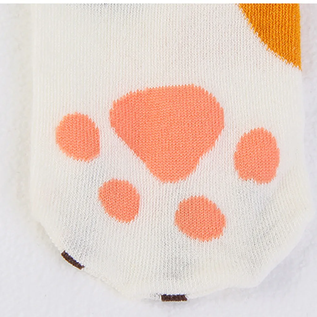 2019 Popular Short Socks Women's Cute Kitty Cat On Toes claw shallow mouth Fun Funky boat socks #VC12057 | Женская одежда