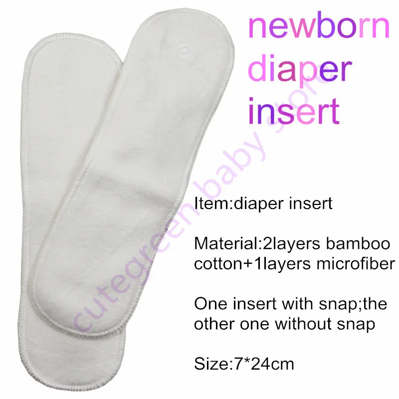 Детские подгузники из бамбукового велюра детские хлопка моющиеся для младенцев