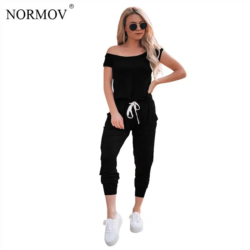 NORMOV комплект из двух предметов однотонные брюки кэжуал цветной спортивный