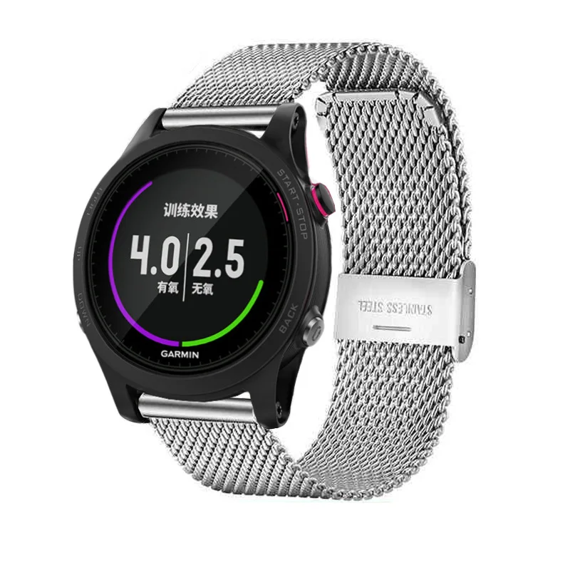 Металлический ремешок для часов Milanese Garmin Fenix 5 22 мм из нержавеющей стали сменный