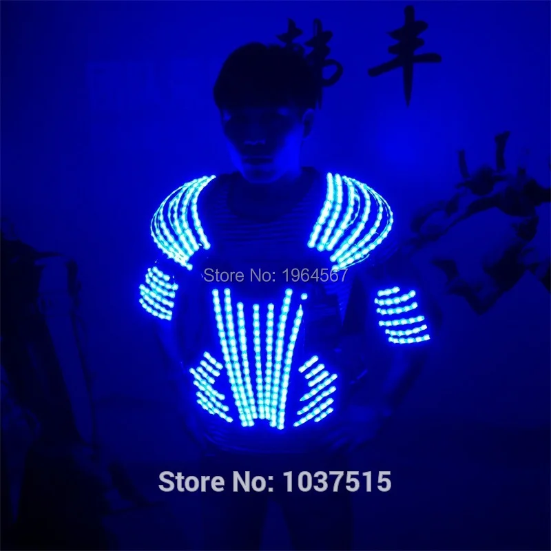 Бесплатная доставка Рождество светодиодный Броня Танцы производительность