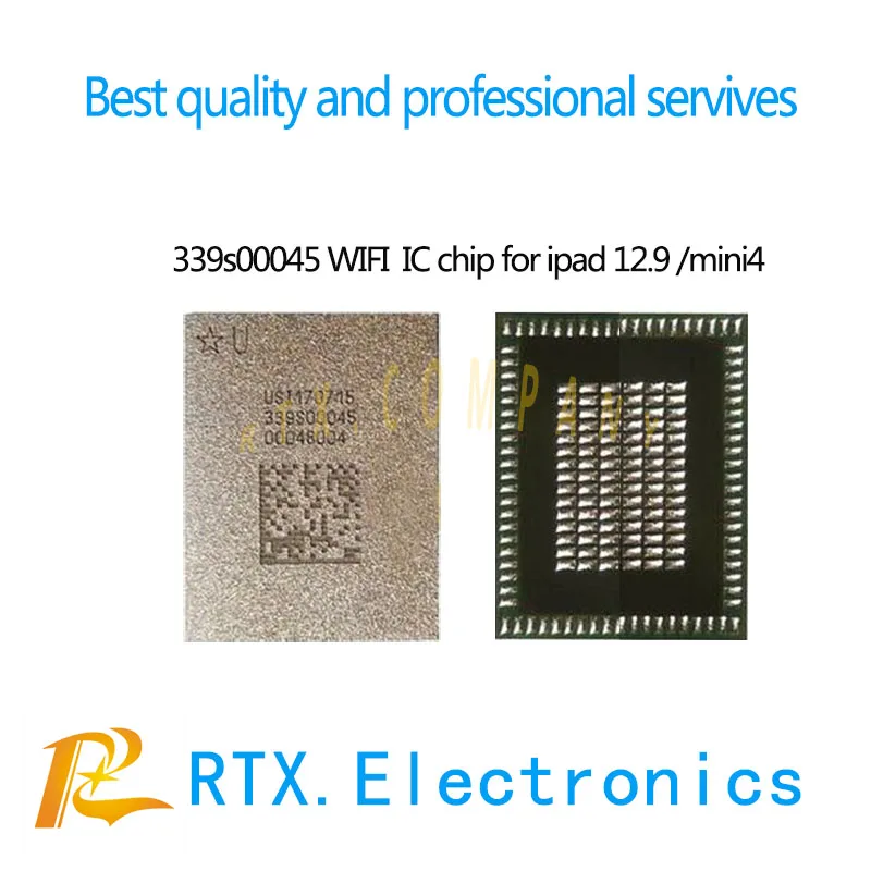 

5pcs/lot 339S00045 WIFI IC for IPad PRO 12.9 mini4 A1652 WIFI module IC WLAN bluetooth IC replacement Laptop repair chip Orginal
