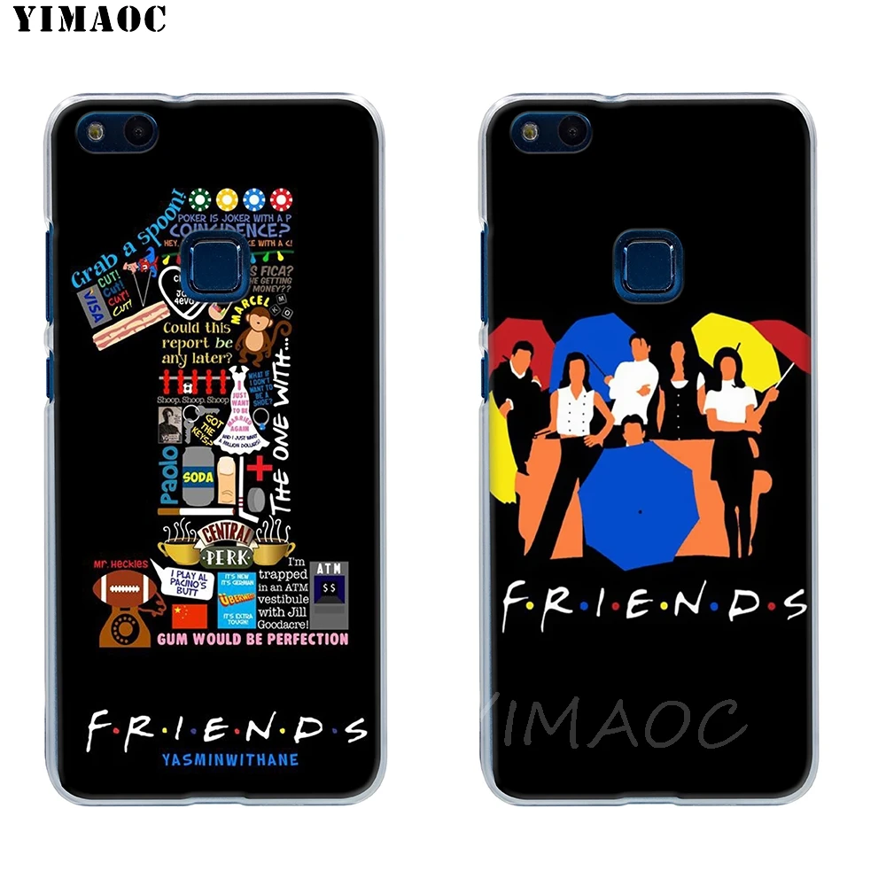 Мягкий чехол YIMAOC Friends tv для Huawei P8 P9 P10 P20 P30 Lite Pro P smart 2019 |