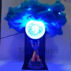 Фигурки героев Bandai Dragon Ball Z, Сон Гоку, гэнки, дама, дух, бомба, облако, сделай сам, светодиодный ночсветильник, супер-модель, кукла DBZ, аниме, Figma