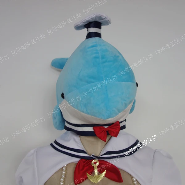[По индивидуальному заказу] Аниме! Супер Sonico Pisces Ver Костюм Форма моряка Косплей