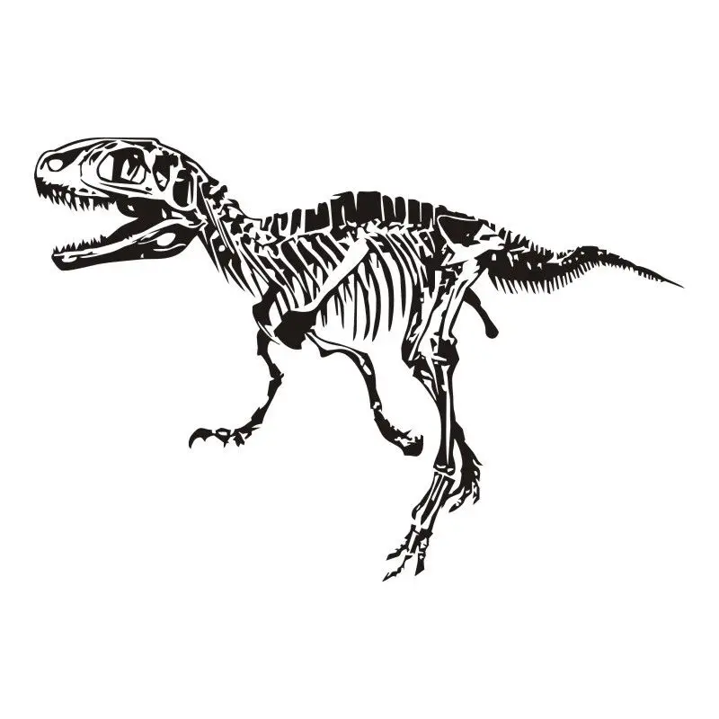 Забавные виниловые наклейки на стены T Rex в парк развлечений ископаемого