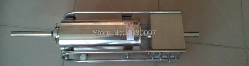 Горизонтальный колбасный шприц из нержавеющей стали объемом 3 л|steel penguin|steel windsteel