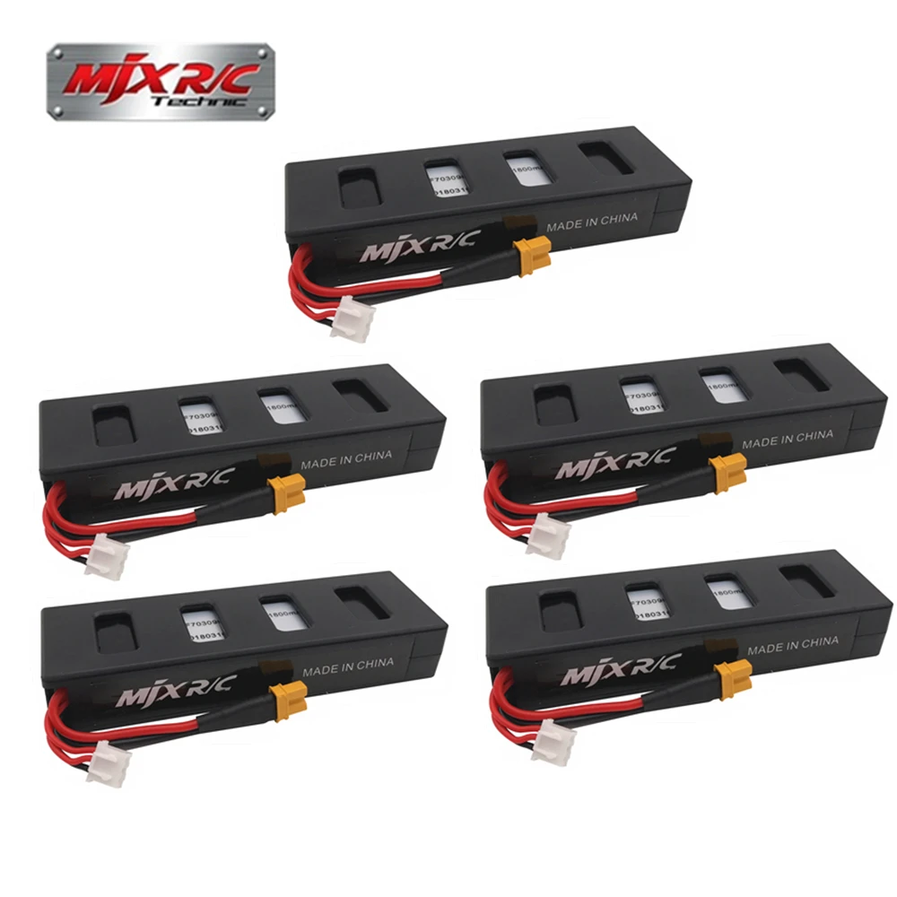 Оригинальный литий-полимерный аккумулятор 7 4 В 1800 мАч 25C для дрона MJX B3 rc quadcopter