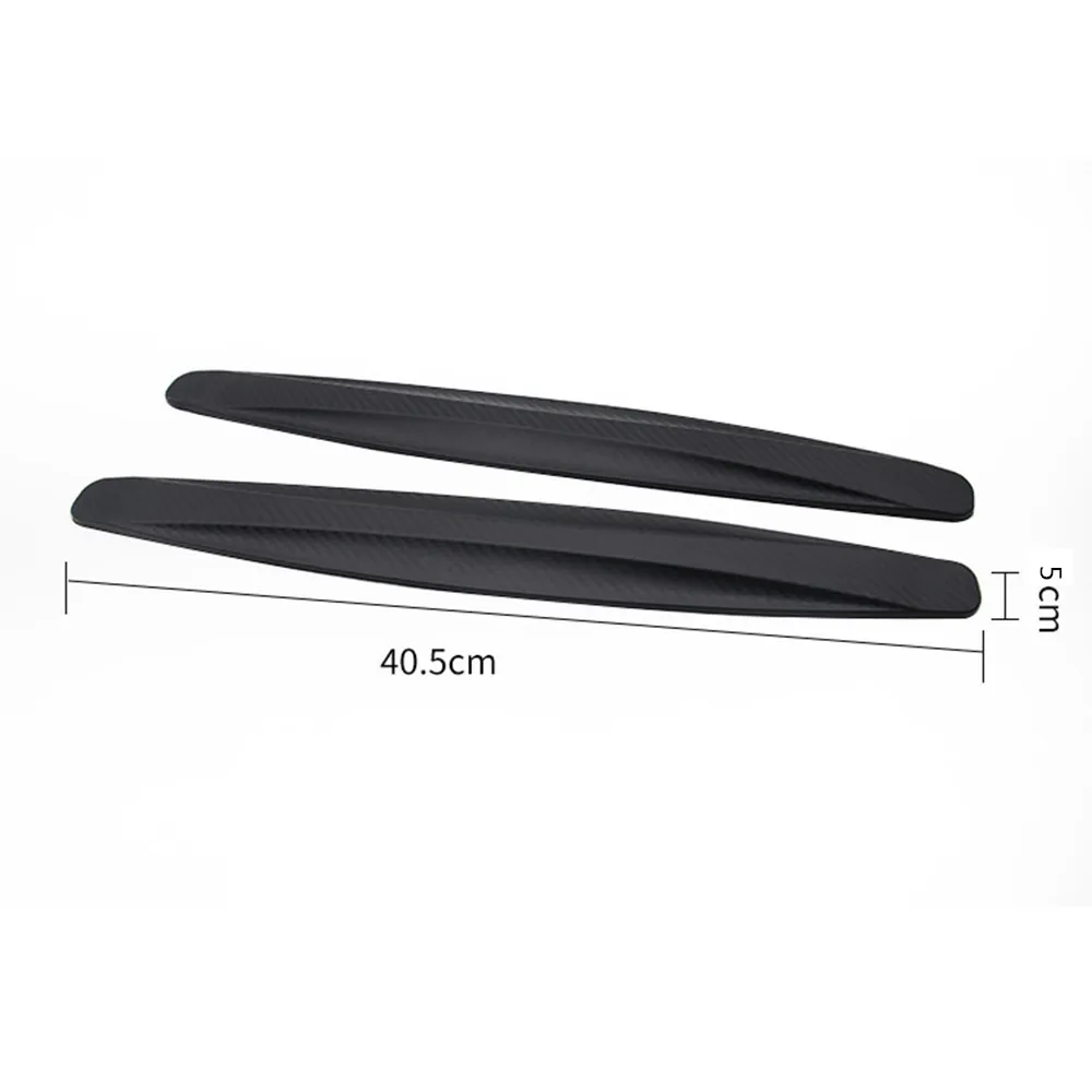 

1 Pair Car Bumper Protector Corner Guard Anti-Scratch Strips Sticker Protection Body Protector Moldings Valance Chin car styling