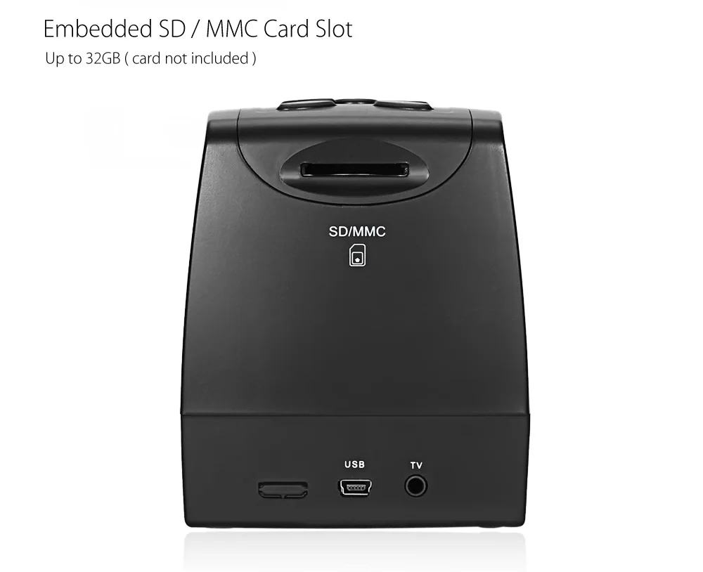 Профессиональный 5MP 35 мм сканер для просмотра слайдов с отрицательной пленкой USB 2,0 цифровой цветной Фото копир TFT ЖК-экран для офиса и дома