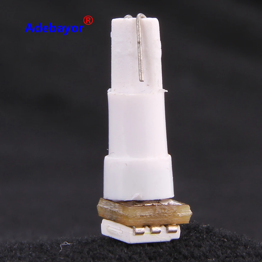 16 X Бесплатная доставка автомобиль T5 74 5050 SMD 1 светодиодный светильник приборной