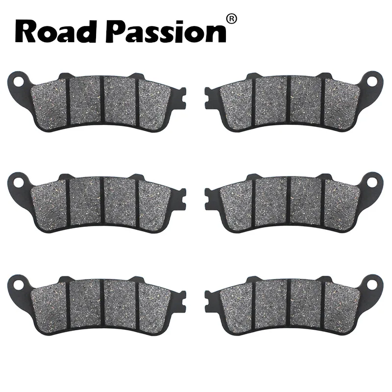 Передние тормозные колодки для мотоцикла HONDA FJS400 06 09 FJS600 FJS 600 Silver wing 2001 2009 GL 1800 GL1800