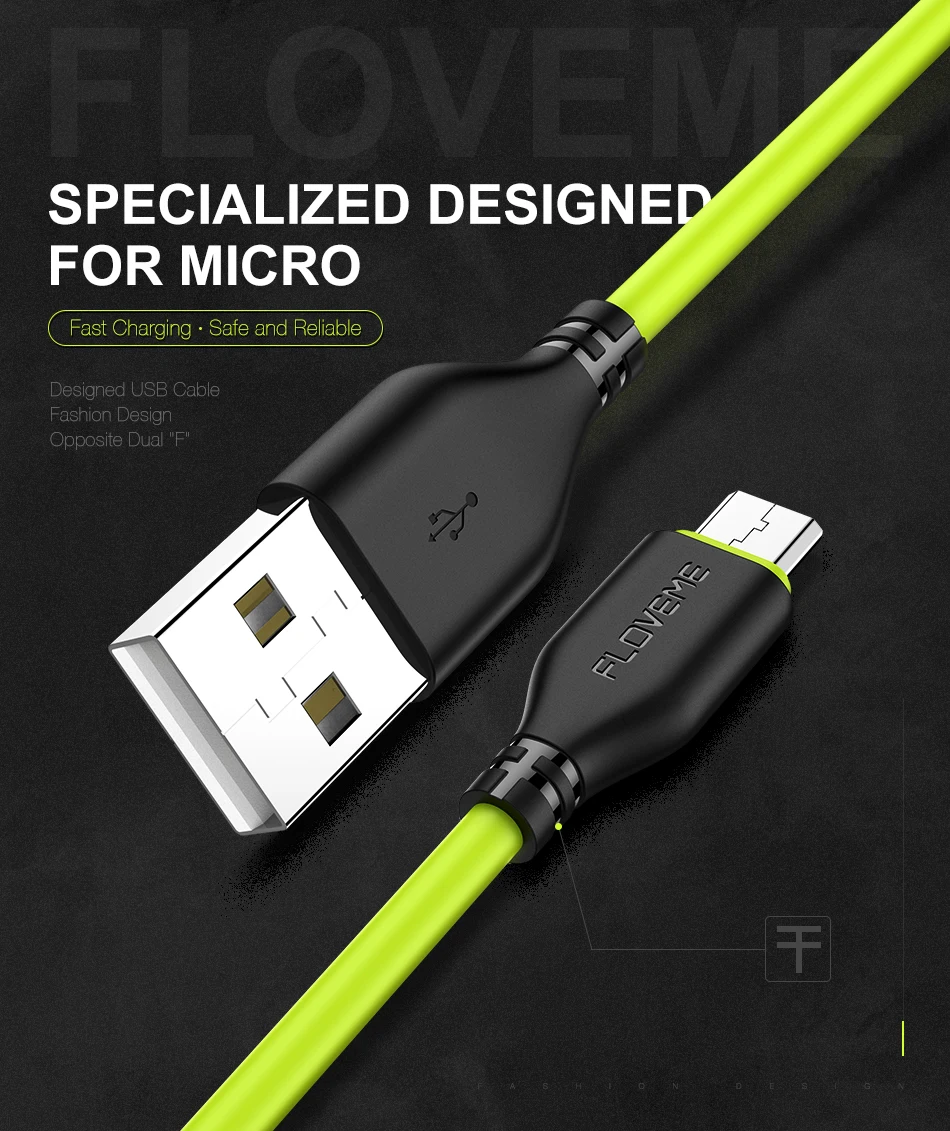 FLOVEME 5 V/2.2A Micro USB кабель для Xiaomi Redmi Note 4 4X5 плюс мобильный телефон USB кабель для samsung Galaxy S7 S6 заряда Кабо