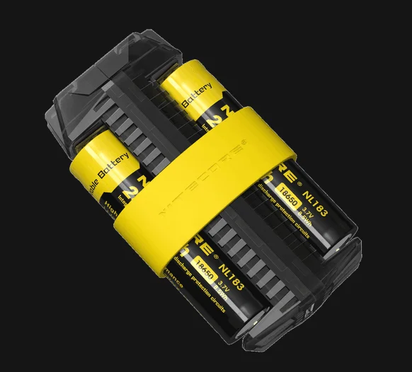 Оригинальное Nitecore F2 микро-USB умное зарядное устройство для зарядки, гибкий внешний аккумулятор для li-ion/IMR 26650 18650 батареи