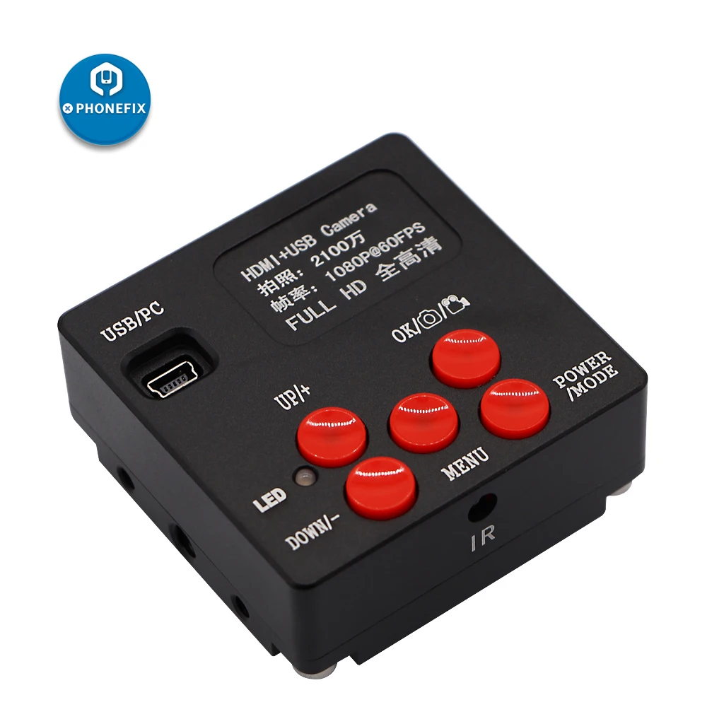 14MP 16MP 20MP CMOS 1080P 60FPS HDMI USB промышленный микроскоп камера для сотового ремонт телефона PCB с tf-картой видеомагнитофон