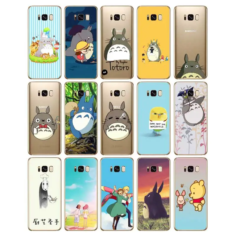N449 Тоторо Smart мягкий чехол для samsung Galaxy A2 Core A6 A7 A8 A9 A10 A30 A40 A50 A60 A70 A8S A9S A20E плюс |