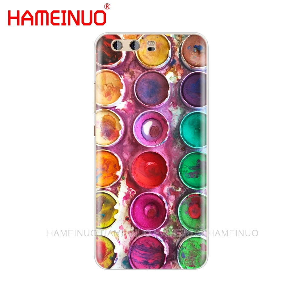 Цветной набор акварельных красок HAMEINUO чехол для телефона huawei Ascend P7 P8 P9 P10 P20 lite plus