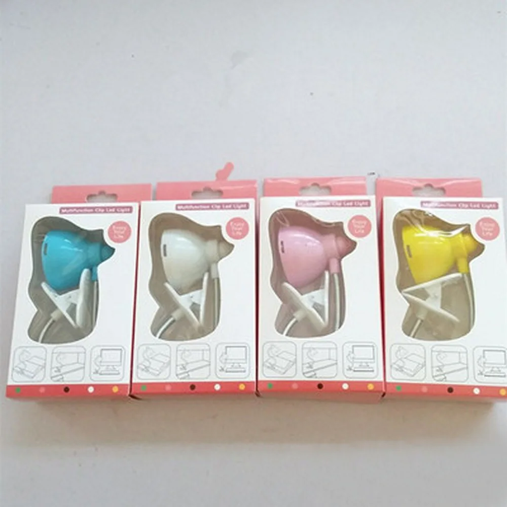 Компактный светодиодный удобный портативный дорожный светильник для чтения