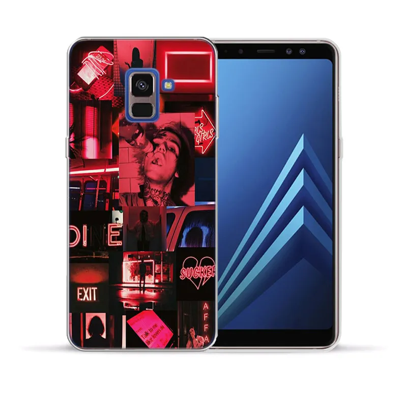 Чехол для Samsung Galaxy A7 A6 A8 Plus A9 2018 A3 A5 2016 2017 A10 A30 A50 LilPeep|Бамперы| |