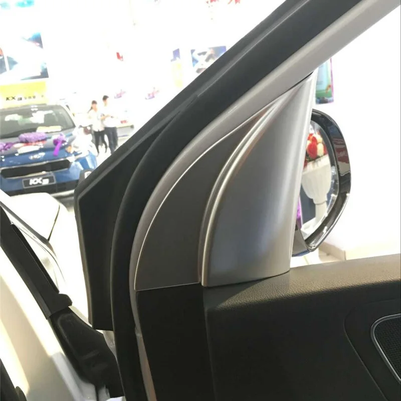 Для KIA Sportage 4 QL KX5 2016 2017 ABS Матовый передний интерьер автомобиля A pillar Панель рамка