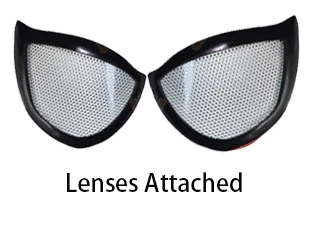 with lenses 3D принт Веном Человек-паук 2099 Косплей Костюм Супергероя человека-паука зентай Хэллоуин костюм боди - Цвет: with lenses