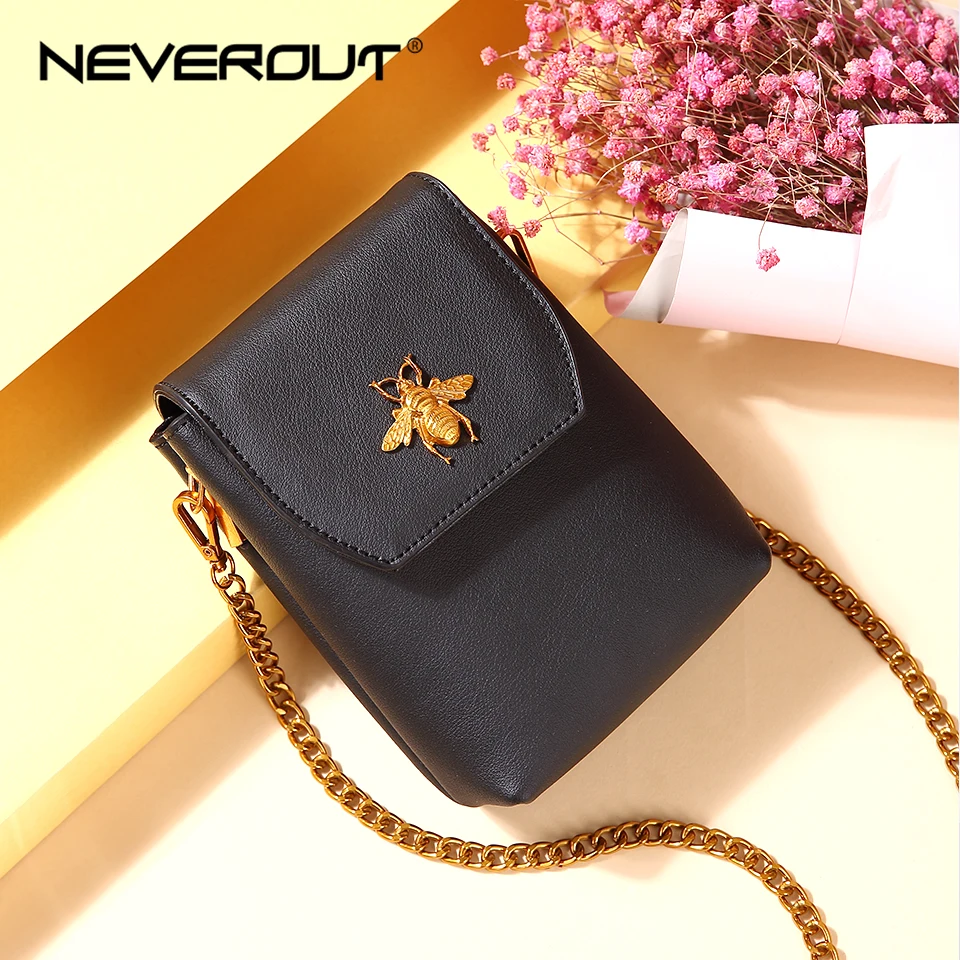 NEVEROUT 3 цвета кожа небольшая сумка Sac основной мини телефон Сумки для женщин 2019