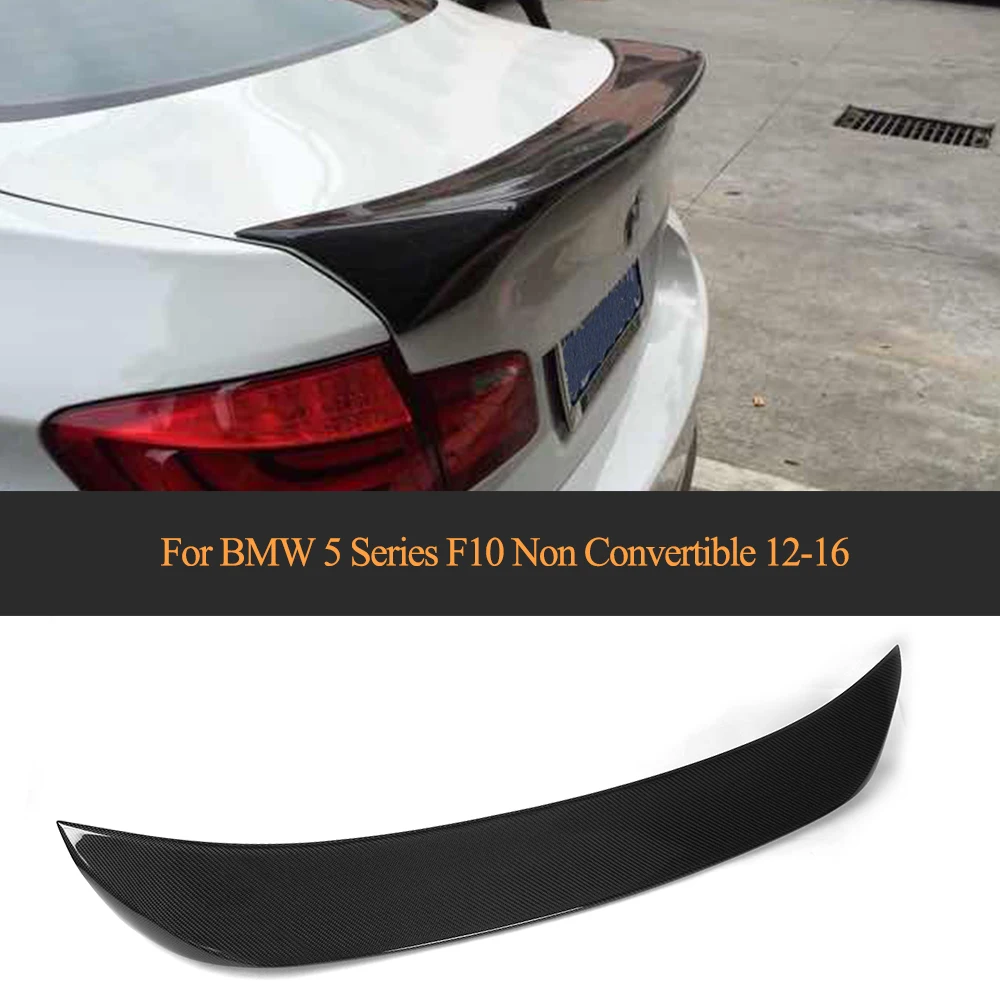 Спойлер для заднего крыла из углеродного волокна BMW F10 M Sport M5 520i 525i 528i 530i 535i 550i 518d 2012